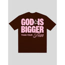 Camiseta God is Bigger